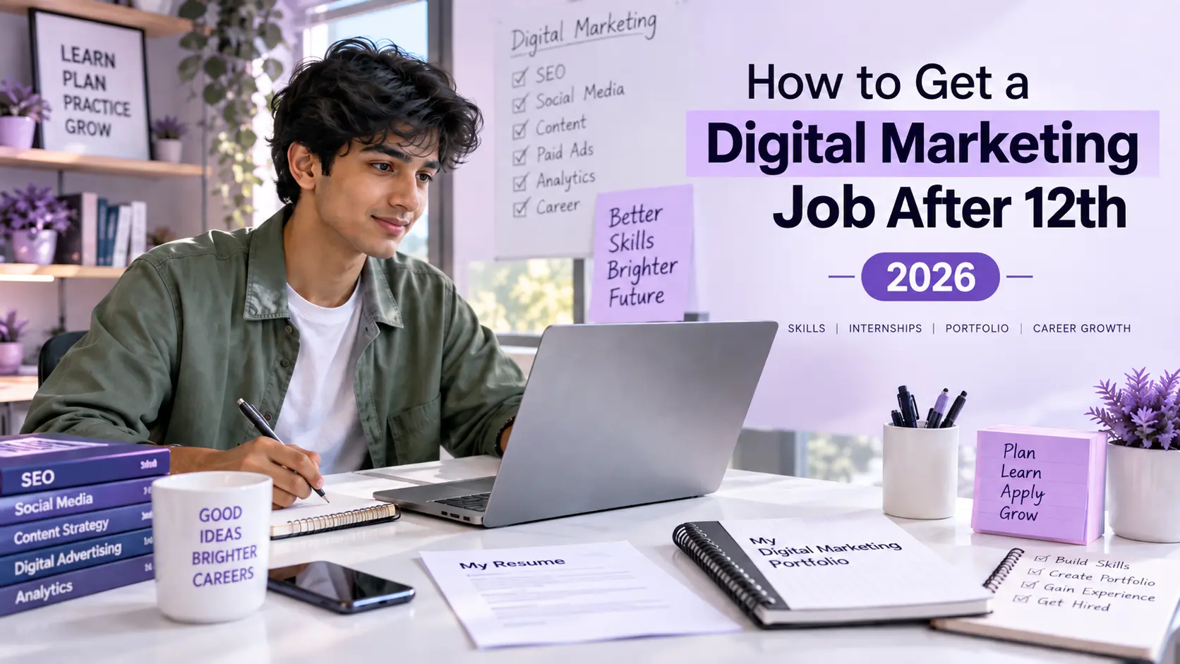 How to Get a Digital Marketing Job After 12th (2026)