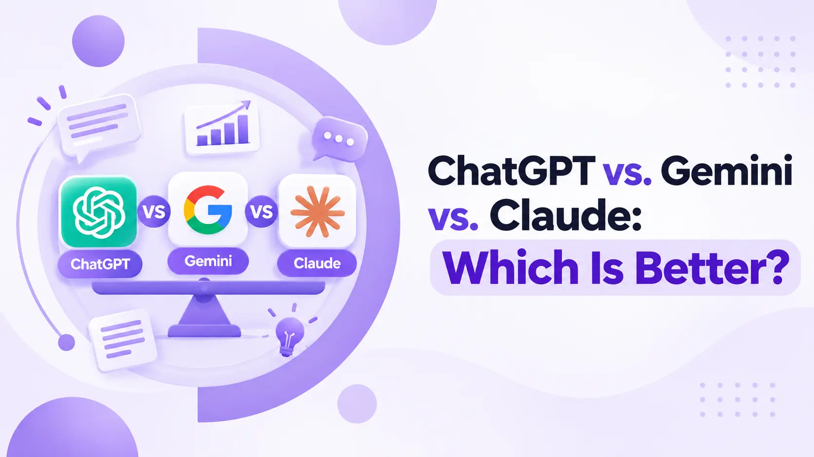 ChatGPT vs Gemini vs Claude: Which Is Best for Digital Marketing?